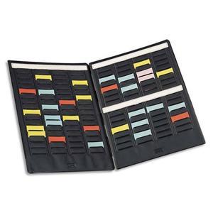 Nobo paire de volets de couverture mini-planner 3 bandes de 16 fiches indice 2_0