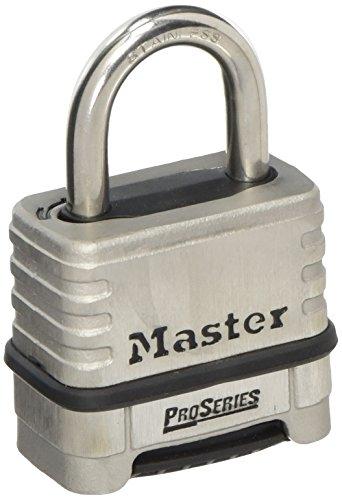 PROSERIES STAINLESS STEEL EASY-TO-SET COMBINATION LOCK, STAINLESS STEE_0
