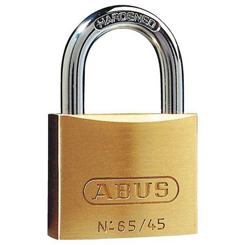 ABUS 2 CADENAS SÉRIE 65 - VARIÉ - 10 CLÉS