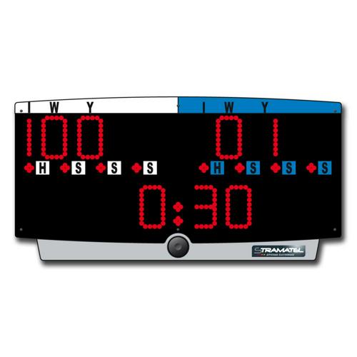 AFFICHEUR STRAMATEL JUDO TOP 2 VERSION BATTERIE