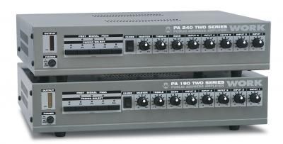 Amplificateur/mélangeur avec reproducteur/graveur audio - PA 240 USB/R - 240W RMS, USB/SD, 5 entrées, 4 zones sélectionnables_0