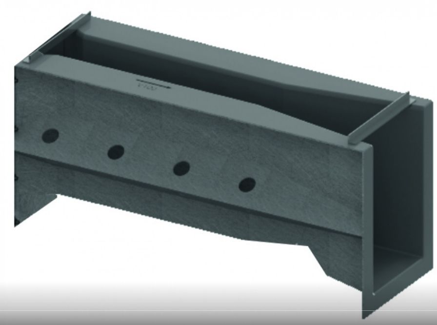 Aquaflow AQF600 - canal venturi pour mesure de débit - 600 m3/h - Aqualabo_0