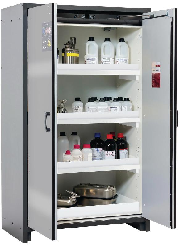 ARMOIRE SÉCURITÉ Q-CLASSIC-30 Q30.195.116 GRIS/ARGENT - MANUTAN COLLECTIVITÉS