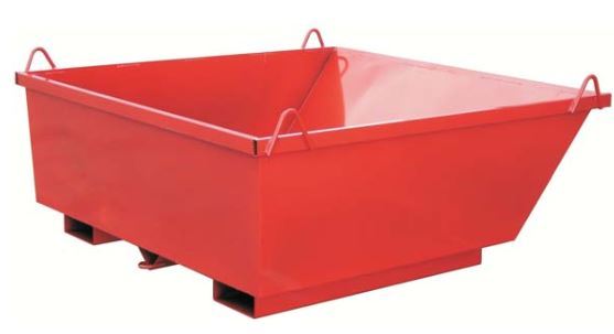 Bac à mortier « FR » - 360 litres et 500 litres - Manipulable avec chariot élévateur_0
