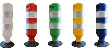 Balise en polyéthylène soufflé teinté dans la masse - diamètre 200 mm - APOLLO - ADS EQUIPEMENTS EURL_0