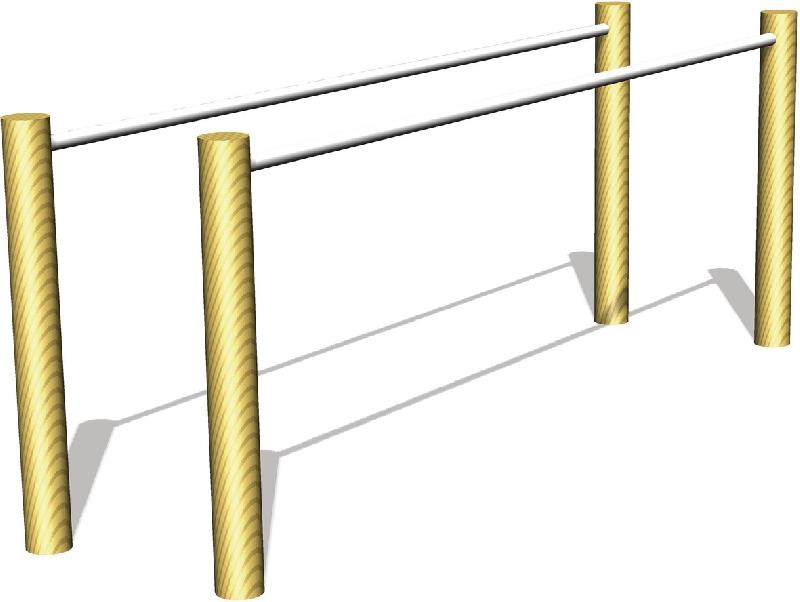 BARRES PARALLELES - SCELLEMENT DIRECT
