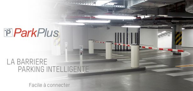 Barrière de parking automatique Parkplus 10x - lisse droite ou articulée jusqu'à 4m - usage intensif et fiable_0