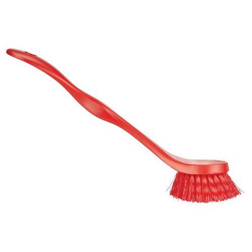 BROSSE VAISSELLE 185 MM MEDIUM ROUGE - COLORCORE