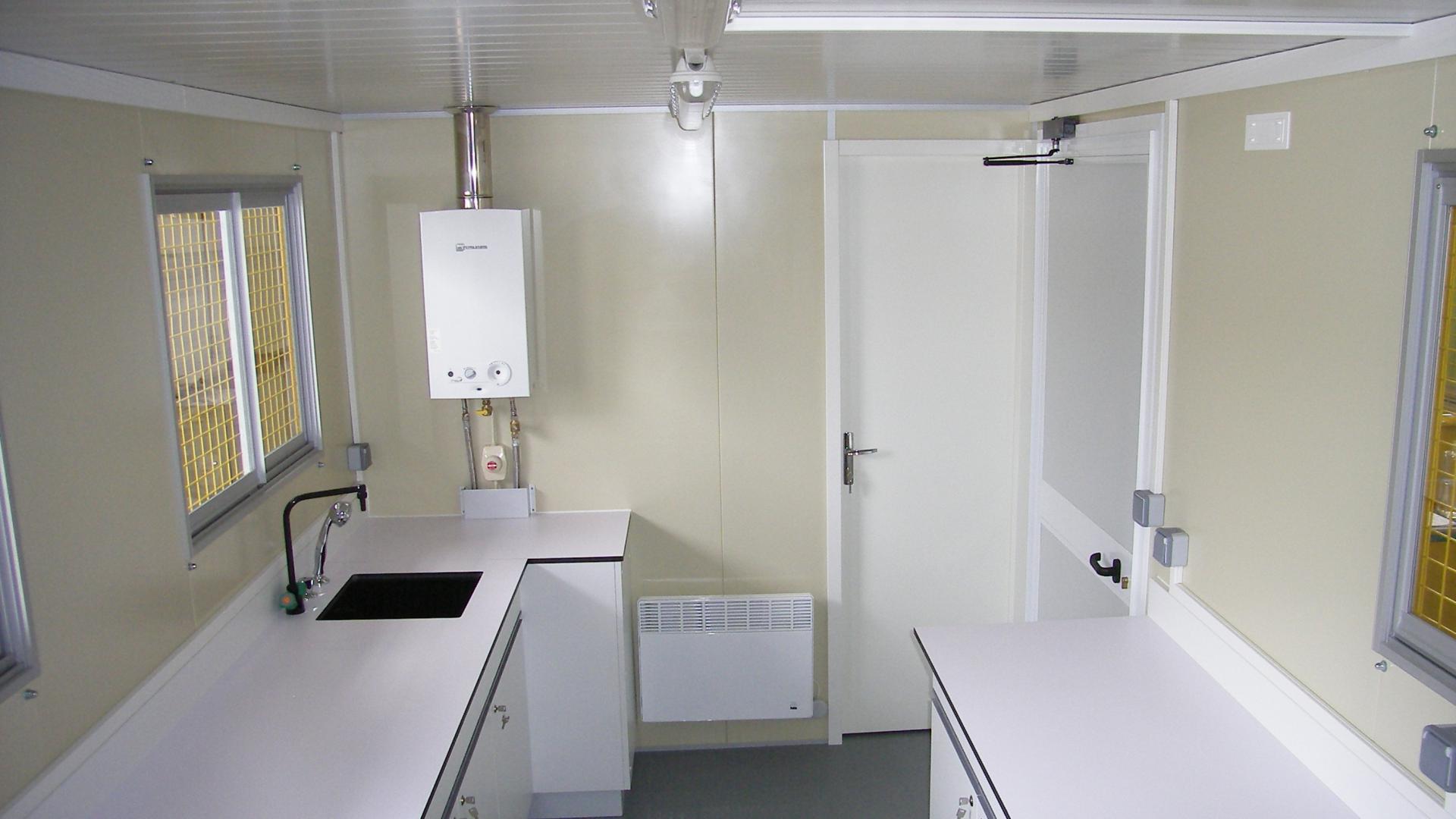 Bungalow de chantier / monobloc / laboratoire / aménagé_1