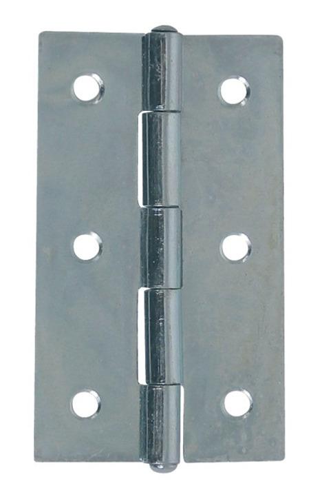 CHARNIÈRE RECTANGULAIRE 70X40MM ZINGUÉ - JARDINIER MASSARD - J541560