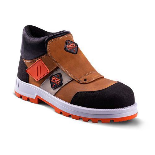 CHAUSSURES DE SÉCURITÉ AVEC SCRATCH - UNIVULCAIN P43 - GASTON MILLE