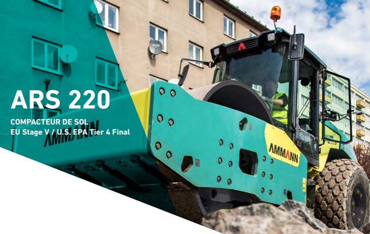 Compacteur de sol - EU Stage V / U.S. EPA Tier 4 Final - Ammann - ARS 220_0