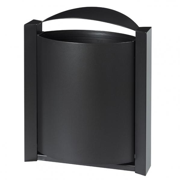 Corbeille murale ARKEA 40 litres - Manganèse - 4 coloris - Marque ROSSIGNOL_0