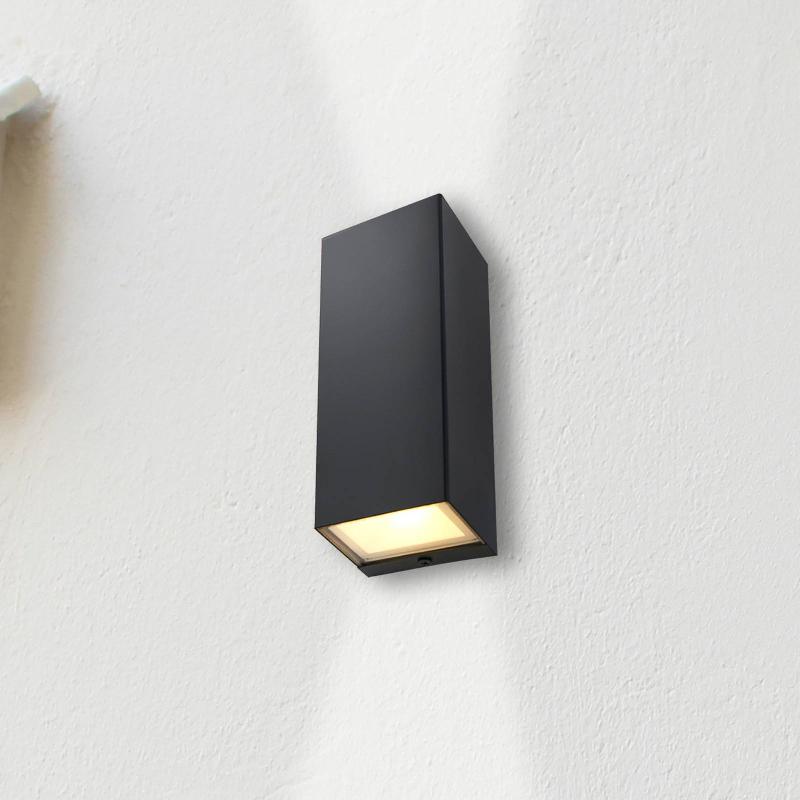 ECO-LIGHT APPLIQUE LED LUCA, UP/DOWNLIGHT, NOIRE