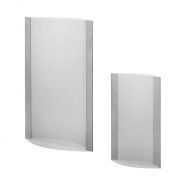 Ellipse - porte-visuel de comptoir en PVC rigide transparent - VKF Renzel - épaisseur 0,5 mm, formats A3 ou A4_0