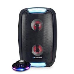 Enceinte BLAUPUNKT - bluetooth sono dj pa led autonome / aux / bt - jeu de lumière effet ovni led rvb - 3701123946318_0