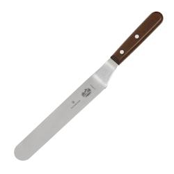 Equipementpro - Couteau spatule coudé Victorinox 25,5 cm - Manche en bois et lame en inox professionnel_0