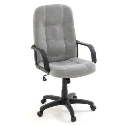 Fauteuil budget tissu gris_0