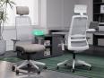 Fauteuil de direction NOCTIS White - Deskissimo_0