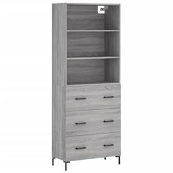 Helloshop26 - Buffet bahut commode armoire meuble de rangement organisateur cuisine salle de séjour salon haut sonoma 69,5 x 34 x 02_0035553 - 300021_0