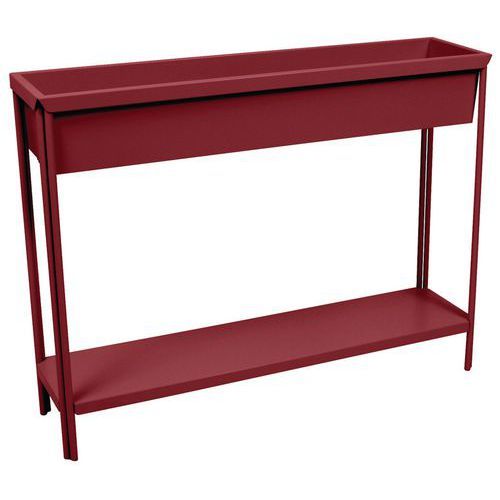 JARDINIÈRE TERRAZZA GRAND FORMAT PIMENT - FERMOB