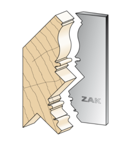 JEU DE 2 FERS ZAK534357 HAUTEUR 100MM