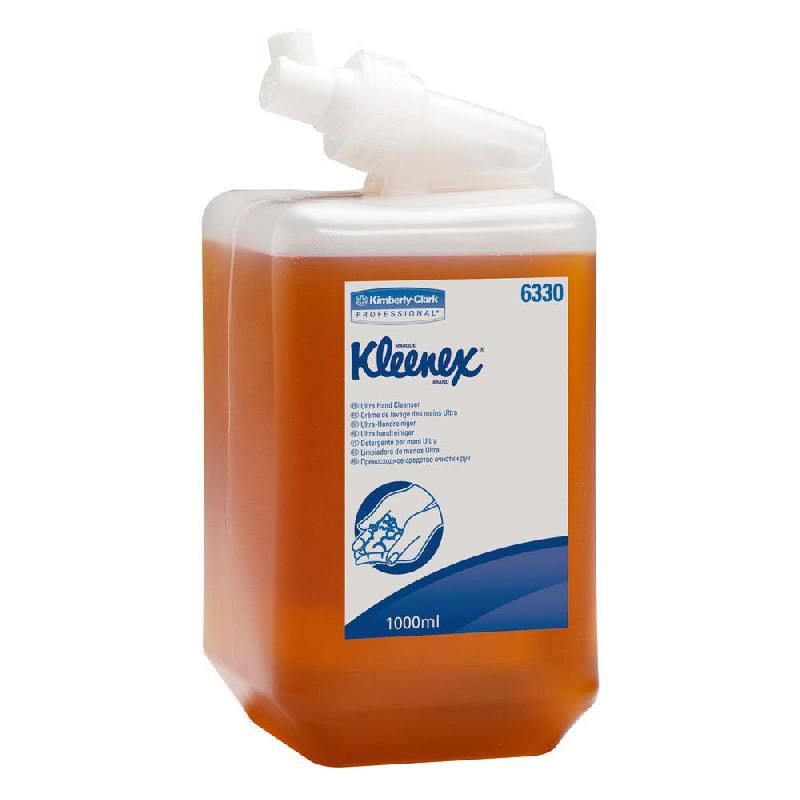 KLEENEX® CARTOUCHE DE CRÈME LAVANTE KLEENEX - ULTRA - 1L (PRIX À L'UNITÉ)