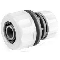 LOT DE 17 - CONNECTEUR DE TUYAU WHITE LINE, 3/4' SUR 1/2', BLANC