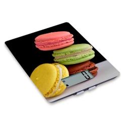 Menastyl - Balance De Cuisine Jade Electronique Avec Decor Macaron 5kg 1g - 3256390199559_0