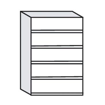 PRÉSENTOIR À RÉSERVE 5 NIVEAUX