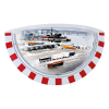 Miroir grand angle avec casquette pour industries_0