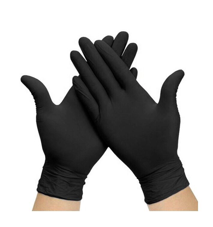 MONOUSO - Gants Nitrile sans Talc Noir Taille S AQL 1.5 (1000 Uds) - S noir 18435771411363_0