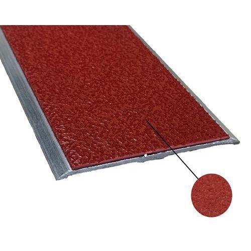 NEZ DE MARCHE PLAT ANTIDÉRAPANT À VISSER 3 M X 60 MM ROUGE - WATTELEZ