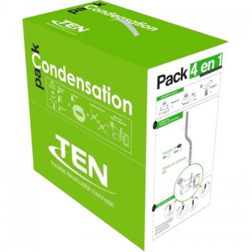 PACK - CONDUIT POUR CHAUDIÈRE VENTOUSE - 4 EN 1 CONDENS TEN