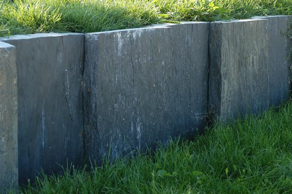 Paillis de schiste 80×50 - Gris anthracite - 80cm x 50cm - Épaisseur +/- 3cm_0