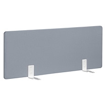 PANNEAUX ÉCRANS ACOUSTIQUES L 120 CM GRIS FIXATION BLANCHE POUR BUREAUX BENCH