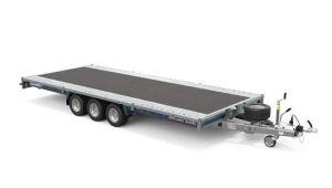 Plateau nu Connect 476 - 450x215 cm - 3500 kg PTC - 3 essieux - Brian James_0