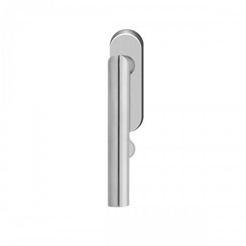 POIGNÉE DE FENÊTRE RHODOS EF284 - VERROUILLABLE AVEC CLÉ - SATINÉ KARCHER DESIGN