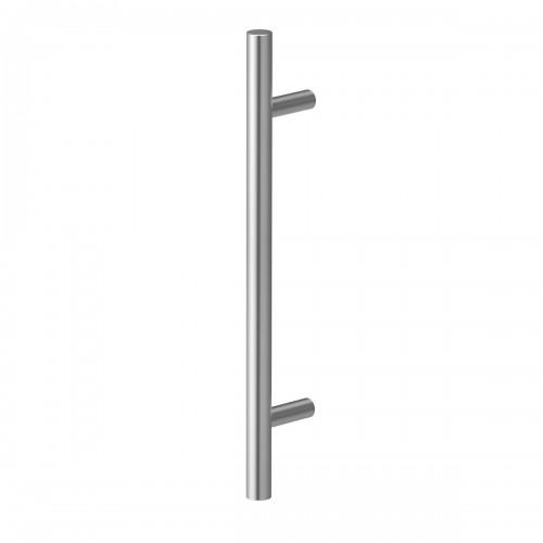 POIGNÉE DE TIRAGE TUBE RHODOS ES3 POUR PORTE BATTANTE - INOX SATINÉ - LONGUEUR 1200 MM KARCHER DESIGN