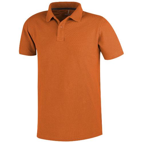 Polo manches courtes pour homme Primus - col côte en tricot plat - maille piquée 100% coton 160-165 g/m²_0