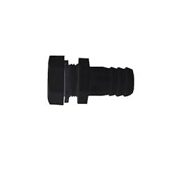 Raccord droit 20/27 pour récupérateur eau de pluie - NOIR - noir 3700242109703_0