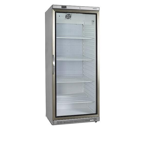 Réfrigérateur vitré GN2/1 605 litres - Extérieur inox - Porte aluminium - UR600SG_0