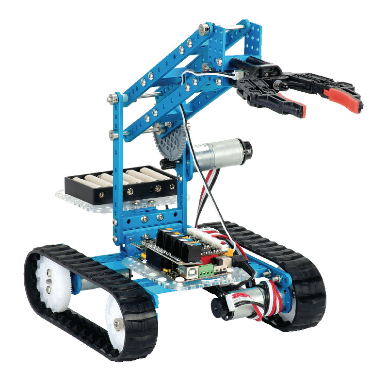 Pack robotique mécanique Education TinkerKit® Braccio + Carte Arduino®  Shield Uno Rev3 - Leobotics