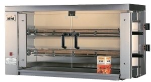 RÔTISSOIRE VERTICALE ECO 2 - AU GAZ NATUREL