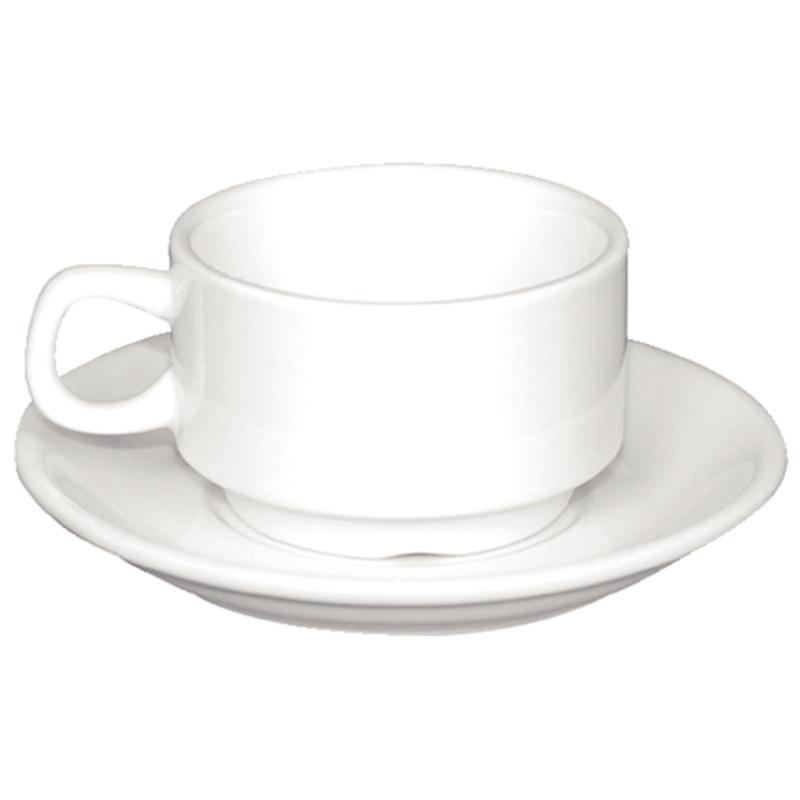 SOUCOUPE OLYMPIA WHITEWARE POUR CB471 - 12 PIÈCES