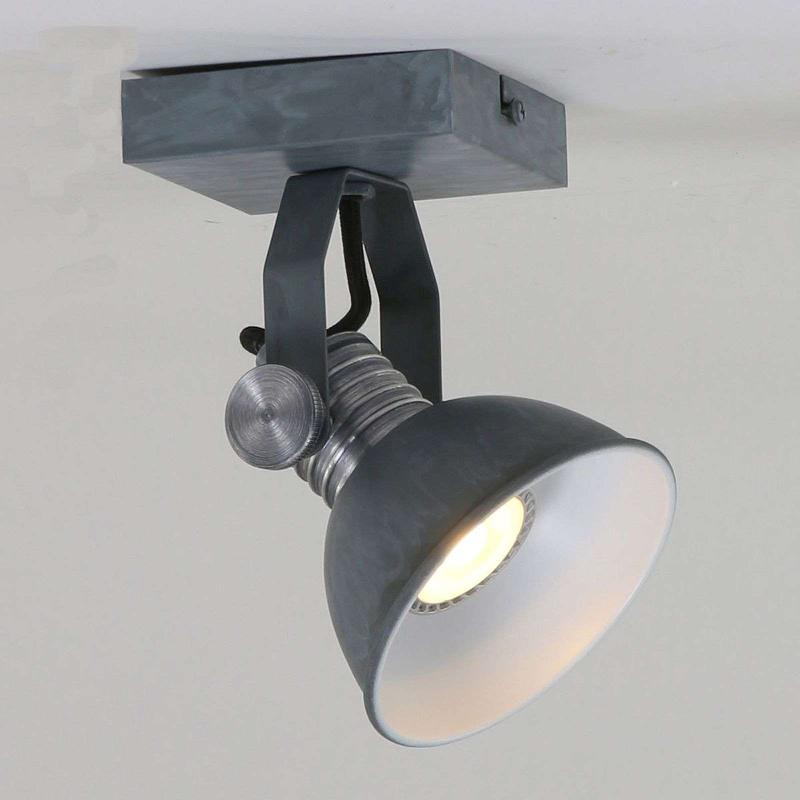 STEINHAUER SPOT LED BROOKLYN À 1 LAMPE GRIS