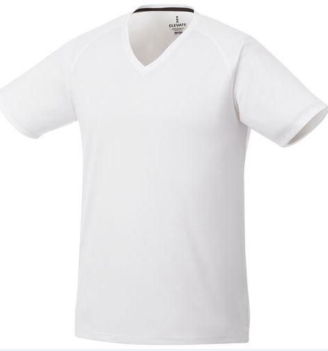 T-shirt Cool Fit manches courtes col V homme Amery - 100% polyester respirant - 145 g/m²_0
