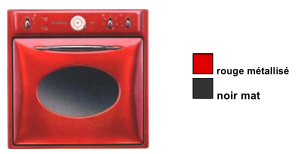 Four encastrable électrique - FE5608B - multifonction avec 5 modes de cuisson et façade bombée_0