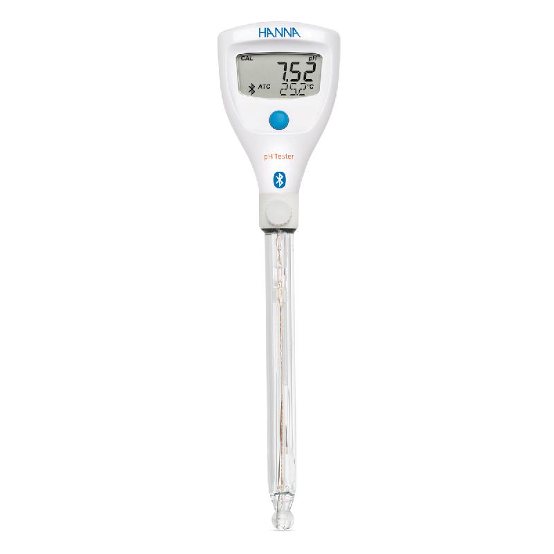 Testeur de pH HALO2 HI9810402 - Électrode à remplissage, usage général en laboratoire, Bluetooth et étanchéité IP65_0