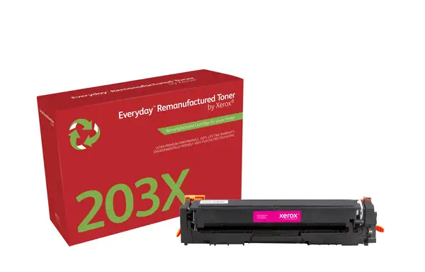 Toner remanufacturé Magenta Everyday¢ de Xerox compatible avec HP 203X (CF543X), Grande capacité_0